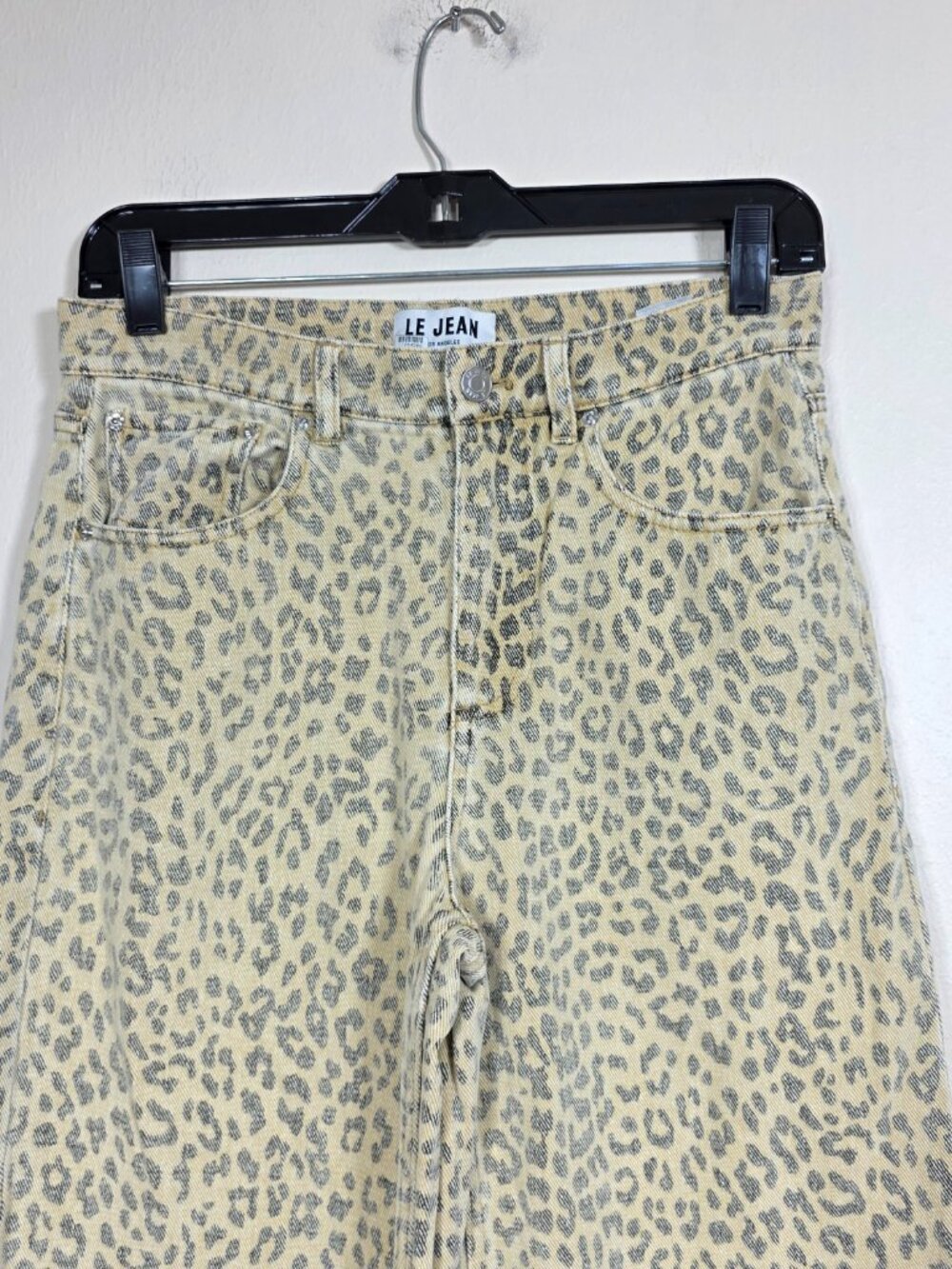 LE JEAN Nomad Leopard Ankle Jeans100% Cotton Size 26 - Picture 6 of 10